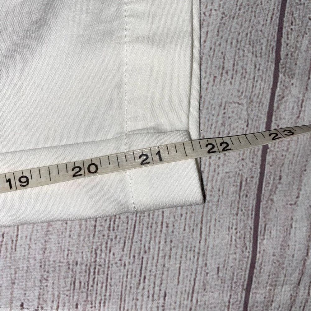 westbound new with tags cotton blend stretch capri pants white sz 14 women - Picture 10 of 11